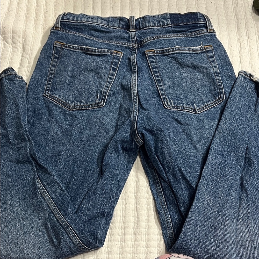 Abercrombie & Fitch Relaxed Fit Blue Jeans - Picture 3 of 3